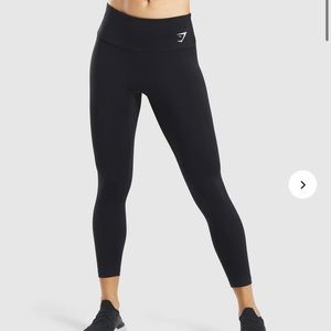 GymShark 7/8 training leggings black sz S